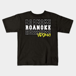 Roanoke city Virginia Roanoke VA Kids T-Shirt